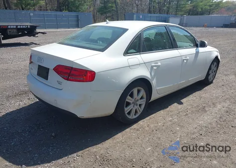 2010 Audi A4 2.0T Premium из США, поврежденный, VIN WAUBFAFL6AN006448